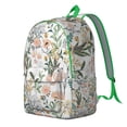 thumbnail image 2 of Floral Print School Backpack for College Students, Large Capacity Bookbag with Laptop Compartment, Sunflower Design Everyday Backpack for Campus Commuting Travel, Flowers Gift Idea, 2 of 5