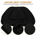 thumbnail image 3 of HEALEEP Cojín Universal Negro Para Asiento De Kayak Canoa Y Paddleboard Con Soporte Lumbar, 3 of 7