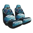 thumbnail image 2 of Naloa Watercolor Turtle4 Car Seat Covers 2PCs Front Car Seat Covers Universal fit for Most Cars SUVs and Trucks - 1, 2 of 5