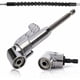 thumbnail image 1 of Adaptadores para destornilladores en ángulo recto de 105° (juego corto y largo) + extensión de taladro flexible para destornilladores eléctricos: perfectos para espacios reducidos, 1 of 5