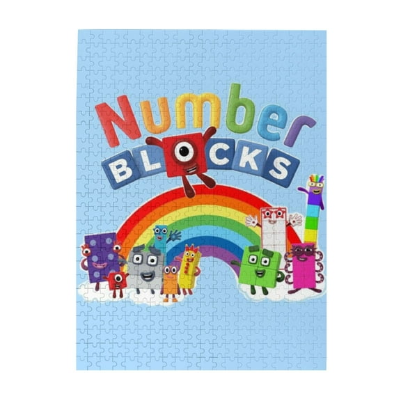 Numberblocks 500 Pieces Wooden Puzzle Jigsaw Puzzles For Adults - Puzzles Gifts