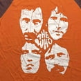 thumbnail image 2 of The Who Unisex Raglan T-Shirt: Faces (Large), 2 of 2