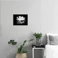thumbnail image 5 of Black and White Wall Art for bathroom Lotus Flower Canvas Wall Pictures Simple Life Floral Blossom Pictures Prints on Canvas Wall Decoration for Bedroom Dorm Decors for College Girls 12x16inch, 5 of 6