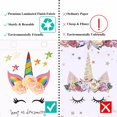 thumbnail image 3 of Gran oferta de 20 piezas, bolsa de compras de unicornio, bolsa de regalo laminada impermeable no tejida, bolsa de regalo para fiesta de cumpleaños para niños, bolsas de fiesta de unicornio Xemadio 2026287, 3 of 9