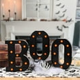 thumbnail image 6 of TETOU Halloween Decorations Indoor,"BOO" Sign 3 LED Light up Letters for Home Fireplace Room Desk Mantel Table Vintage Gothic Party Halloween Indoor Decor, 6 of 8