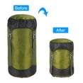 thumbnail image 4 of Unique Bargains Sac de Compression, Taille 25L Sac de Couchage Imperméable, Vert Foncé, 4 of 7