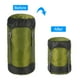 thumbnail image 4 of Saco de compresión Uxcell, saco de dormir impermeable de tamaño L de 25L, verde oscuro, 4 of 7