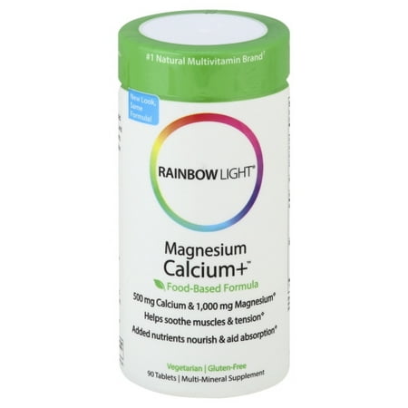 Rainbow Light Magnesium Calcium +™ 90 Tab