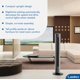 thumbnail image 3 of Lasko XtraAir Ventilador de torre de 48 pulgadas con control remoto, ionizador de aire de ventilador doméstico para sala de estar, dormitorio, oficina y más, paquete de 2, 3 of 5