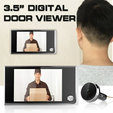 3 5 Digital Video Hidden Peephole Doorbell Viewer Door Eye Camera Security Walmart Canada