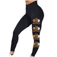 thumbnail image 2 of Nrmvnmi Happy Easter Leggings for Women Butt Lift High Waisted Fit No See-Through Yoga Pants Workout Running Leggings Mothers Day Gifts, 2 of 5