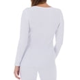 thumbnail image 5 of Women's and Women's Plus Waffle Thermal Underwear Crew Top, 5 of 7