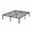 14 INCH, variant on TacleeKii Metal Platform Bed Frame 8 Inch Sturdy Quiet Under-Bed Storage Easy Assembly Modern Black Twin