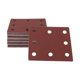thumbnail image 1 of 50 Pcs Papel de Lija Rectangular 8 Agujeros 320 Grano Hojas de Lijado para Reacondicionamiento Automotriz y Trabajos en Madera, 1 of 7