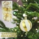 thumbnail image 1 of Set de adornos para árbol de Navidad 15 piezas | Bolas decorativas de 6 cm, piñas, diseños de caramelos | Decoraciones colgantes para fiestas festivas y regalos | Variados adornos navideños, 1 of 5