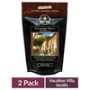 (2 Pack) Boca Java Vacation Villa Vanilla Flavored Whole Bean Coffee, 8 oz Bag