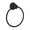 Matte Black, variant on Symmons 583TR Braston 6" Wall Mounted Towel Ring - Chrome