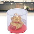 thumbnail image 4 of Gato De La Suerte Maneki Neko Con Energía Solar, Estatua De Gato De La Fortuna Con Brazo Ondeante De 2,36 X 2,17 X 2,17 Pulgadas Con Cubierta Transparente, Decoración Fengshui De, 4 of 7