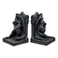 thumbnail image 3 of Ebros Medieval Age Gothic Sculptural The Thinker Gargoyle Bookends Figurine Set 6.25"H, 3 of 7