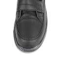 thumbnail image 4 of M Buder Zapatos Deportivos Casuales Para Hombre Cuero PU Suela Gruesa Negro Talla 42, 4 of 4