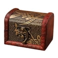 thumbnail image 2 of Soumake Jewelry Organizer Retro Elegant Wooden European Style Jewelry Storage Case Household Supplies, 2 of 8