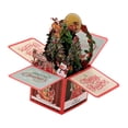 thumbnail image 4 of Tarjeta navideña 3D con sobre y mensaje personalizado, ideal para regalar en Navidad, para familiares y amigos, 18 x 18 cm., 4 of 9