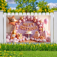 thumbnail image 6 of Balloon Decoration Banner Cake Decoration Party Backdrop Crown Decoration for Birthday Party Kids Celebration Indoor Decoration, 6 of 9