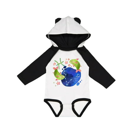 

Inktastic Pisces Constellation Zodiac Sign Illustration Gift Baby Boy or Baby Girl Long Sleeve Bodysuit