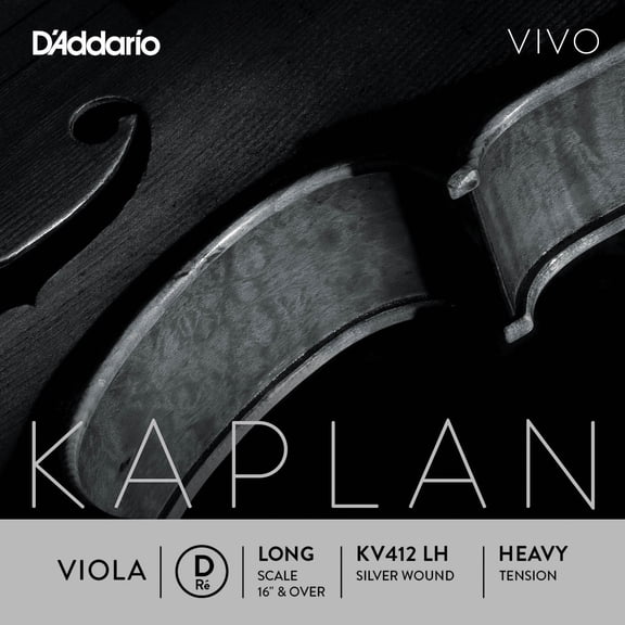 D'Addario KV412 LH Kaplan Vivo Viola D String