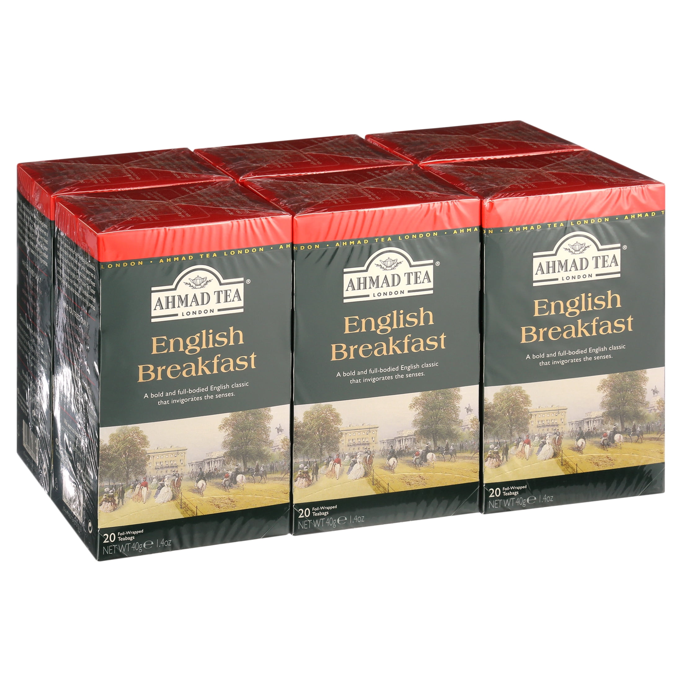 Ahmad English Tea No. 1 - 20 Foil Tea Bags 1.4 oz. –