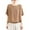 Khaki, variant on Youyipin Womens Tops Plus Size Lace Trim Petal Short Sleeve T Shirts Casual Crewneck Eyelet Tunics Blouses Tee Summer Tops For Women
