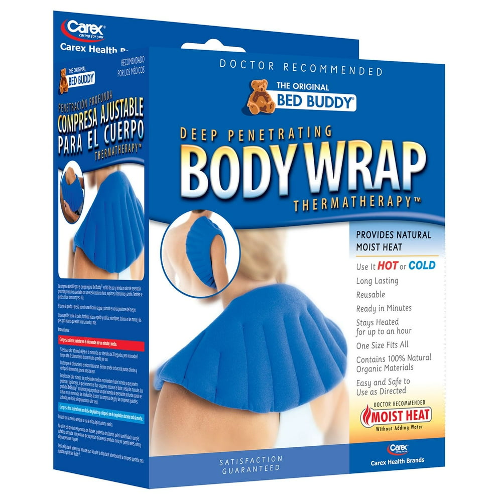 Bed Buddy Body Wrap Targeted relief for neck, shoulder, knee and back