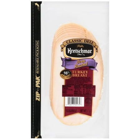Kretschmar Classic Deli Oven Roasted Turkey Breast, 8 oz