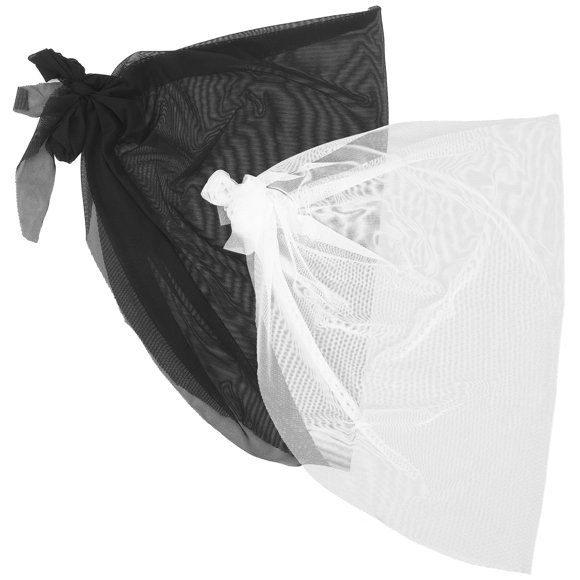 KAKOWELY Women Beach Sarong 2pcs Women Beach Sarong Bathing Suit Wrap Skirt Bikini Swimsuit Cover Women Swimsuit Cover55.12"X19.29"X0.04"