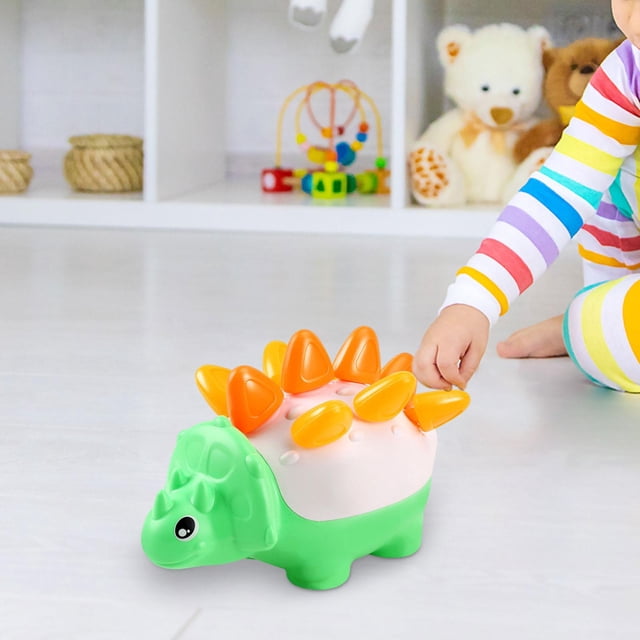 Juguete Montessori Hugo de clasificación de dinosaurios para bebés de 9 a 18 meses