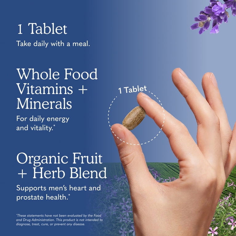 Garden of Life Organics Men's Once Daily, 60 Tablets photo 5