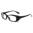 thumbnail image 2 of 2 PK Clear Lens Mens Black Frame Reading Glasses Heavy Duty Readers for Work, 2 of 8