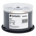 thumbnail image 2 of Verbatim AquaAce - 50 x DVD-R - 4.7 GB 8x - glossy white - ink jet printable surface, printable inner hub - spindle, 2 of 3