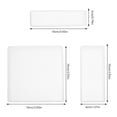 thumbnail image 3 of 3 Pcs Silicone Resin Molds for Epoxy Crafts - Dried Flower Table Casting Mold with White for Desktop Art, 3 of 6