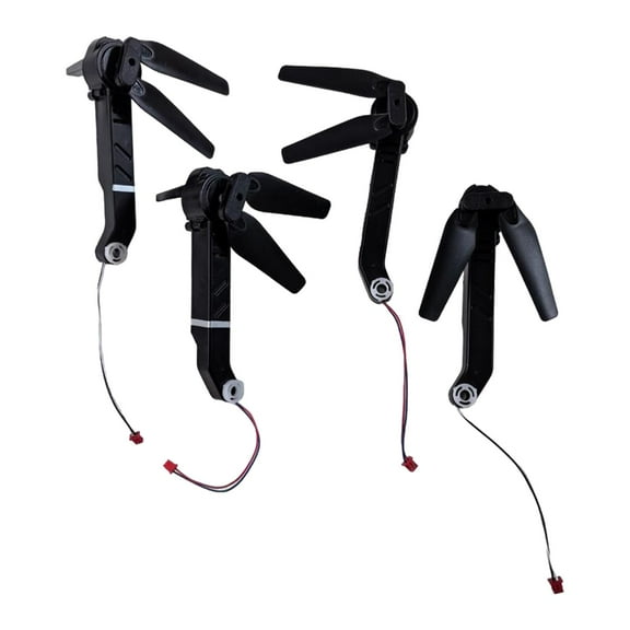 STARTIST RC Drone Motor Arm Set Repair Parts Professional Accessories Lightweight with Propellers Axis Arms for E88 Drone Replaces