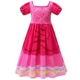 thumbnail image 2 of Super Brothers Princess Peach Dress Short Sleeve Halloween Costume for 6-11 Year Girls, 2 of 7