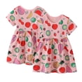 thumbnail image 2 of LYMAYTER Robe Décontractée pour Filles 2-7 Ans, Robe de Mode Élégante pour Enfants, Robes en Coton Fraîcheur Été, 2 of 8