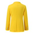 thumbnail image 5 of Vedolay Zip Up Jacket Womens Lightweight Bomber Jacket Casual Zip-Up Fashion Outwear Coat Yellow,XL, 5 of 5