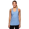 thumbnail image 4 of Reebok Womens Racerback Tank Top, Blue, Small, 4 of 5