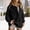 A1 Black, variant on GILIGEGE Women's Oversized Sweatshirt,Mock Neck Henley 2026 Fall Outfits,Soft Button Up Henley Neck Pullover Top,Loose Drop Shoulder Fit,School &Daily Casual Outfits,Winter fashion Clothing Black L