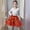Red, variant on Toddler Girls Heart Print Mesh Ballet Tutu Skirt – Carnival Valentine’s Festive Skirts Dancing Performance Tutu Skirt for Ages 3-14