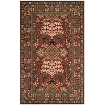 SAFAVIEH Antiquity Caelestinus Oriental Wool Area Rug, Red/Multi, 5' x 8'