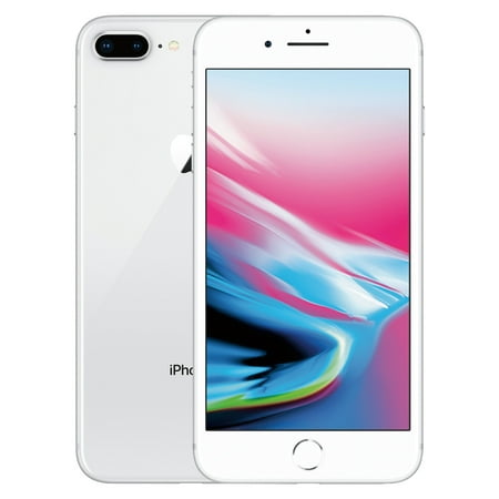 Restored Apple iPhone 8 Plus, 256 GB, Silver - Fully Unlocked - GSM and CDMA compatible (Refurbished)