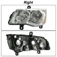thumbnail image 5 of Genrics Headlights Assembly Replacement for 2011-2020 Dodge Grand Caravan 2008-2016 Chrysler Town & Country Headlamps Front lights Driver and Passenger Side, 5 of 6