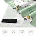 thumbnail image 2 of Coolnut Cartoon Duck Beach Towel Fast Drying Camping Towels Sand Free Beach Blanket Soft Absorbent Travel Sport Towel for Gym Bath Shower Swimming 31" x 71" Washcloth Gift, 2 of 7